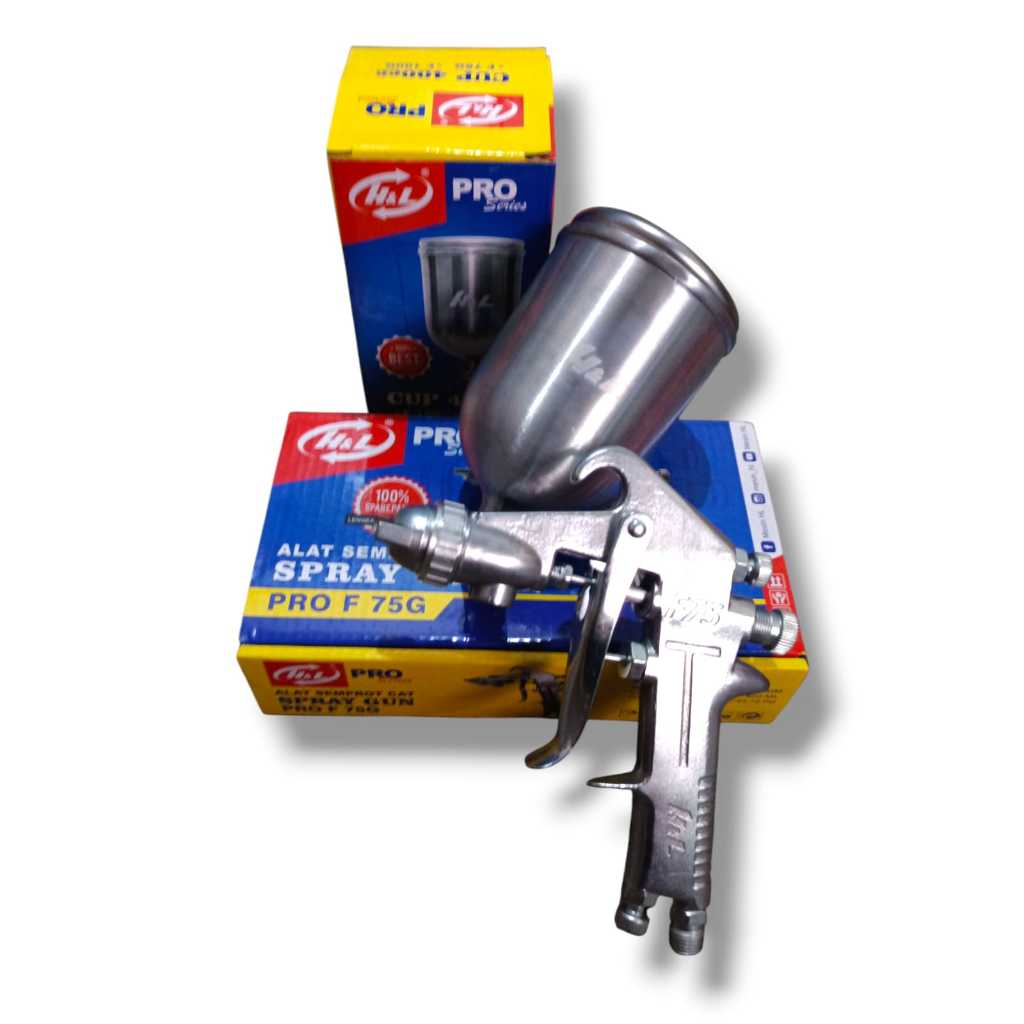 HNL Spray Gun F75 Tabung Atas F75-G - Spraygun F 75 Semprotan