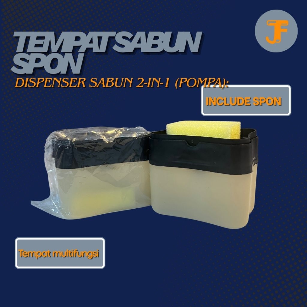 Tempat Sabun Cuci Piring + Spon