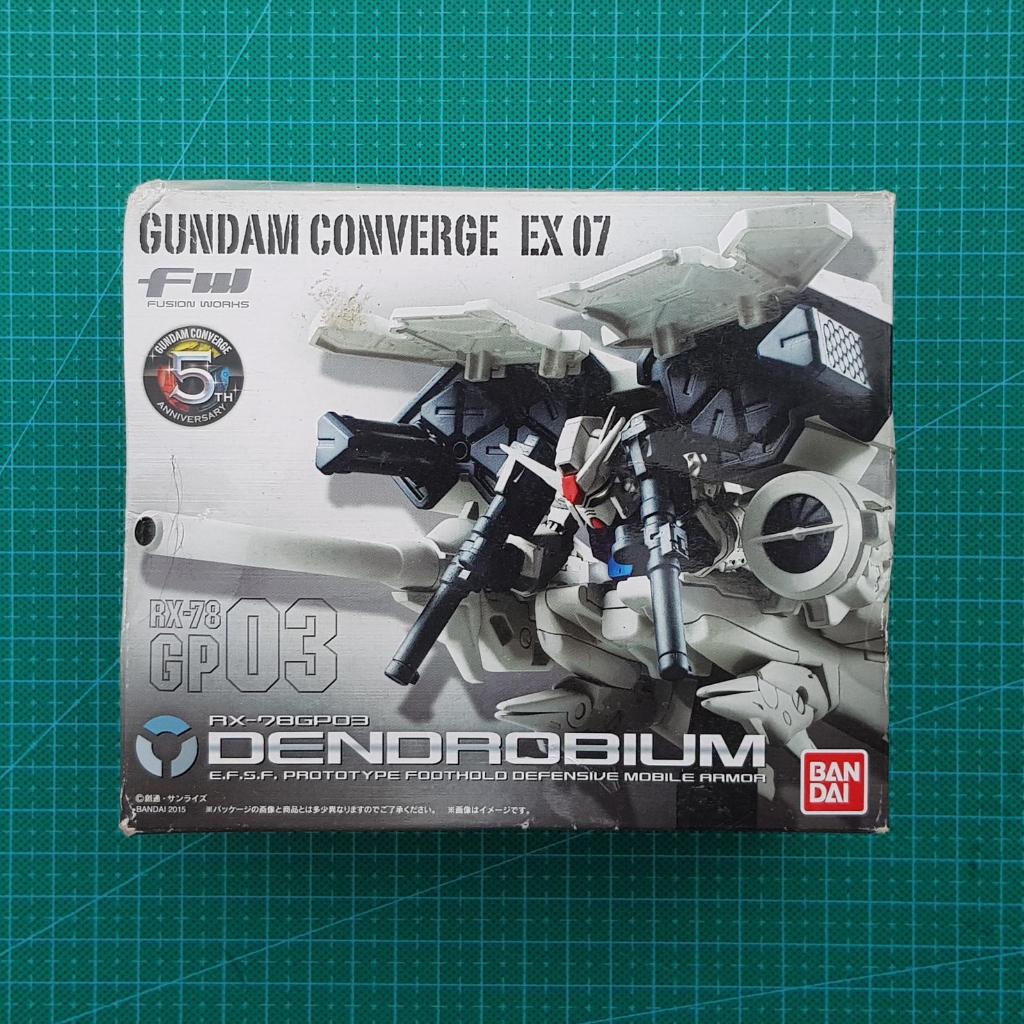 Bandai - Gundam Converge EX 07 RX-78 GP03 Gundam GP03D Dendrobium Orchis/Stamen