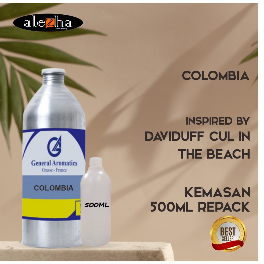Bibit Parfum Murni COLOMBIA (GENERAL AROMATICS) 500ml