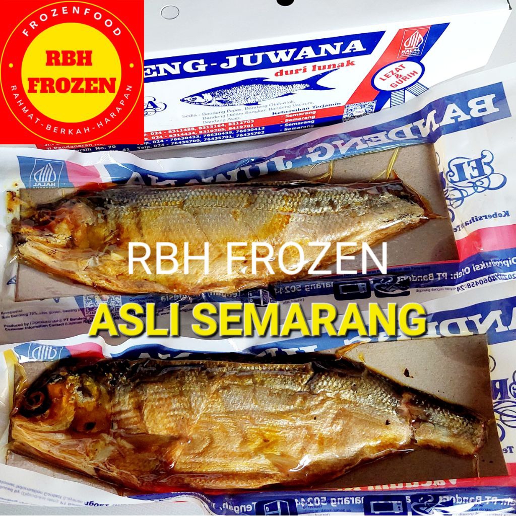 Bandeng Juwana Elrina Bandeng Duri Lunak Kemasan Vacuum Kering / Ikan Bandeng