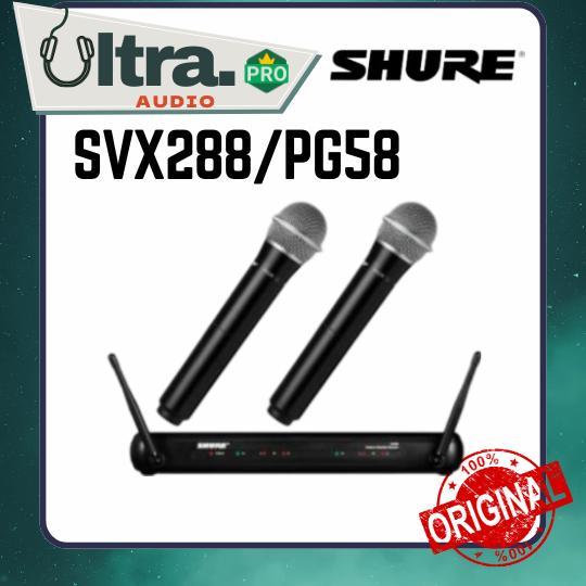 Shure SVX288/PG58 / SVX288PG58 / SVX 288 PG 58 Microphone Transmitters ORIGINAL