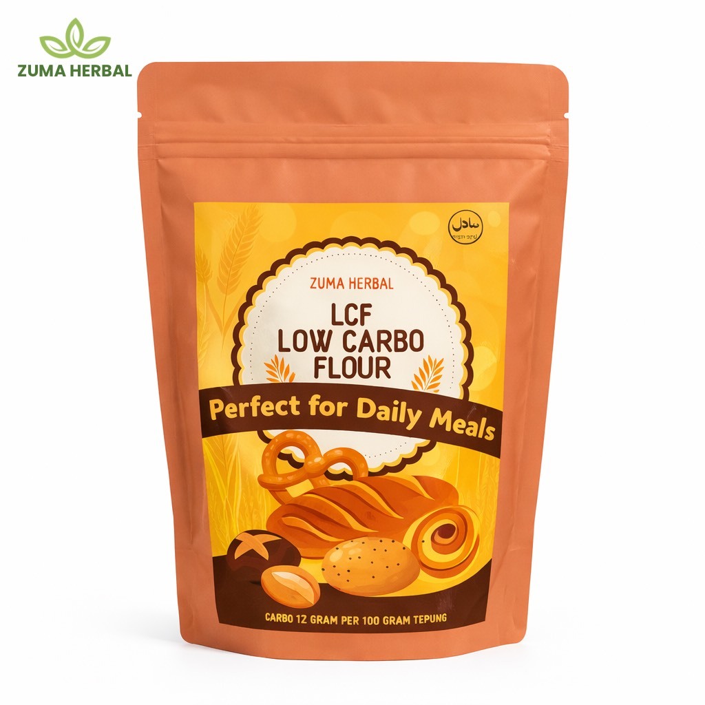 Low Carbo Flour (LCF) Tepung Rendah Karbo by Zuma Herbal