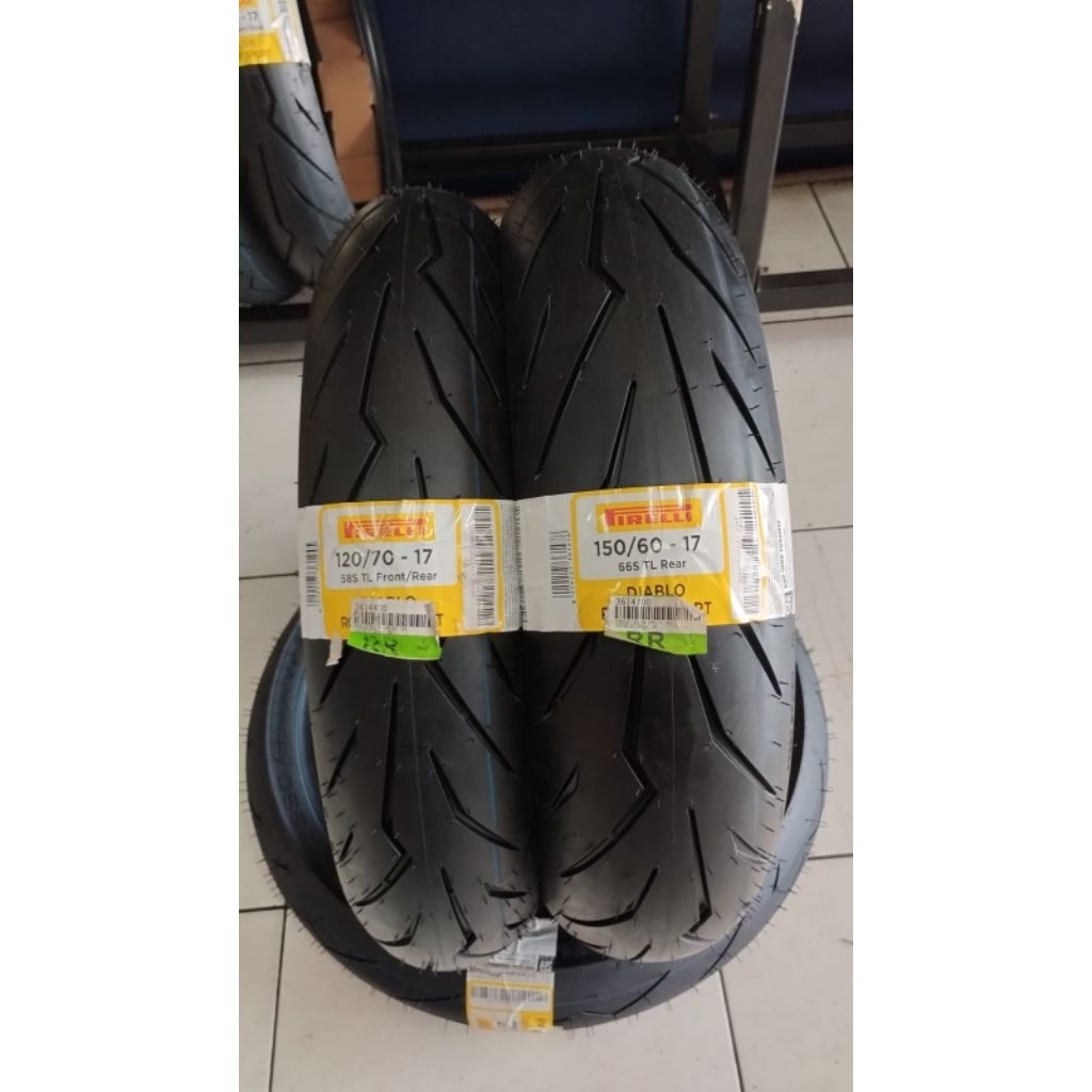 PIRELLI DIABLO ROSSO SPORT (DRS) 150/60/17 & 120/70/17