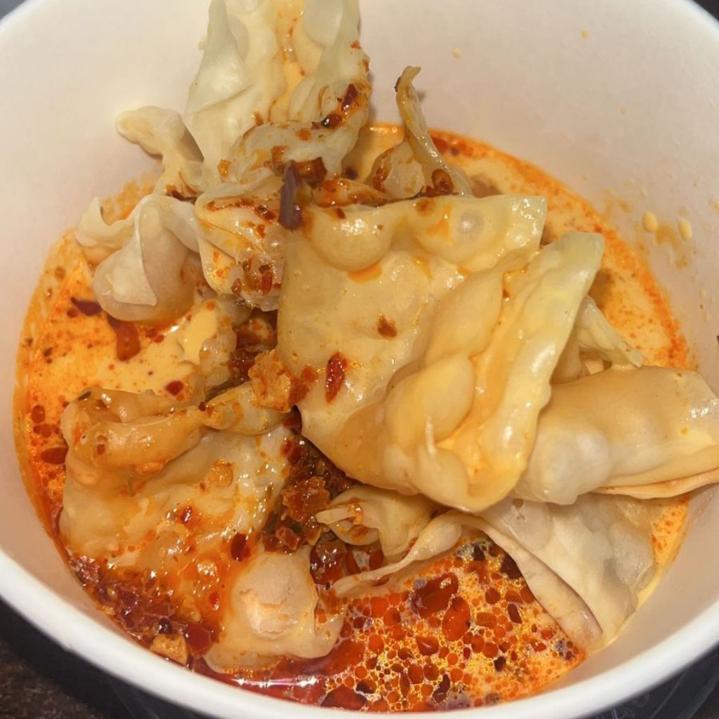 Pangsit ayam Kuah keju Creamy/Wonton Kuah keju Creamy