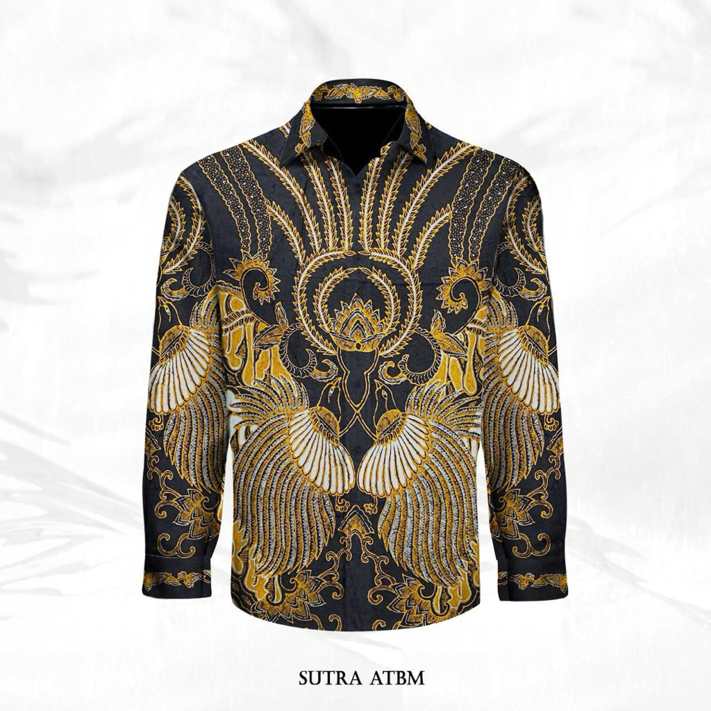 KAIN BATIK TULIS SUTRA ATBM ASLI PEKALONGAN - AM 11