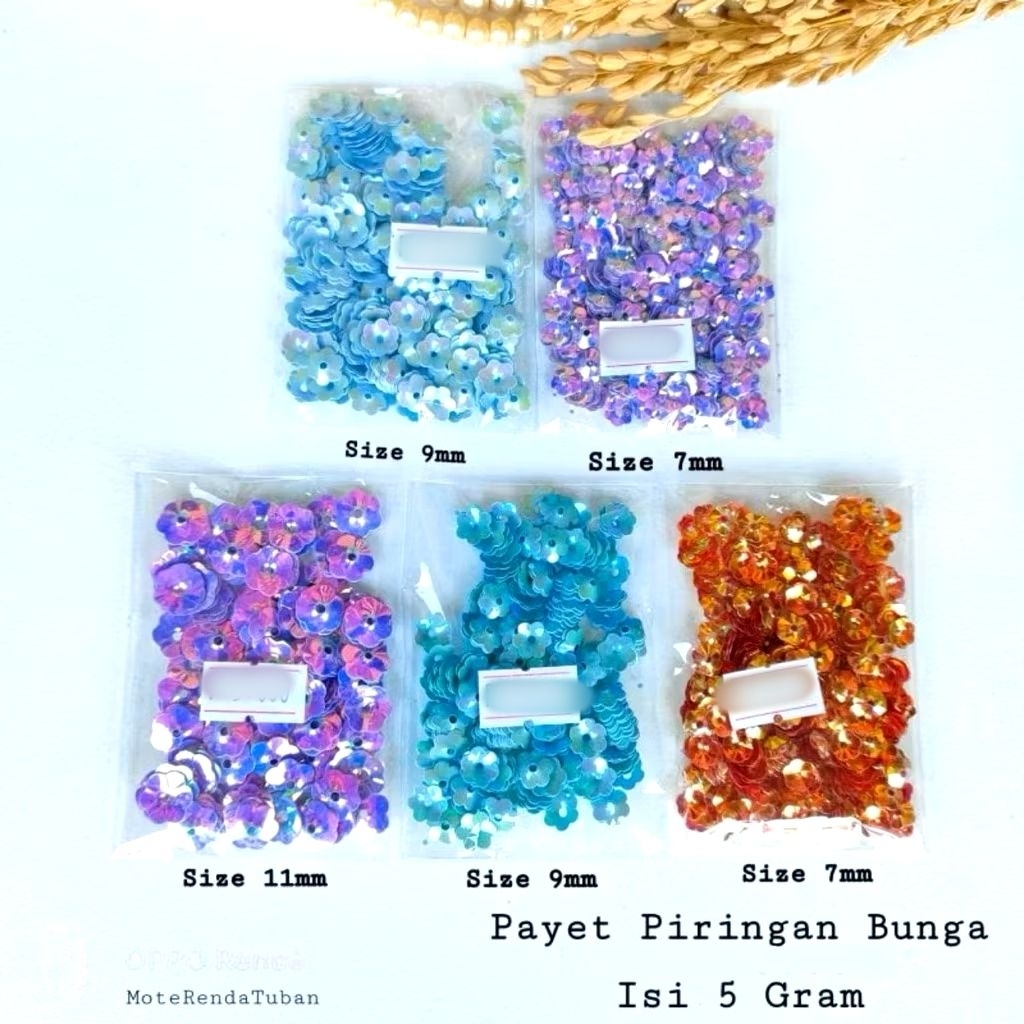 Aneka Payet Piring Bunga