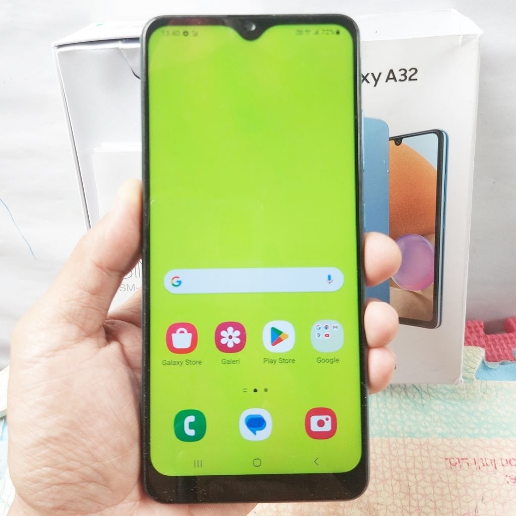 Handphone Hp Samsung Galaxy A32 Second 8/128 NFC Eks Resmi Sein Mulus