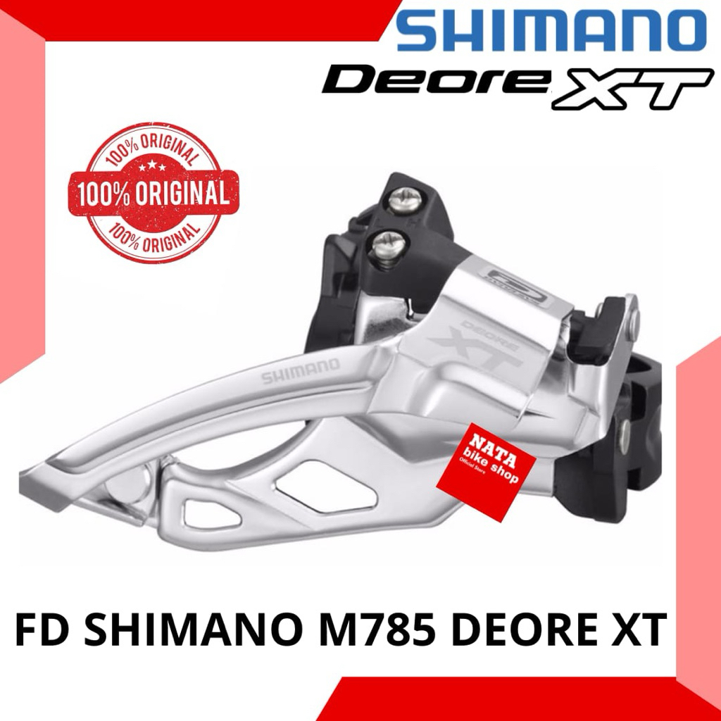 Front Derailleur FD Shimano Deore XT M-785 Dual Pull 2speed