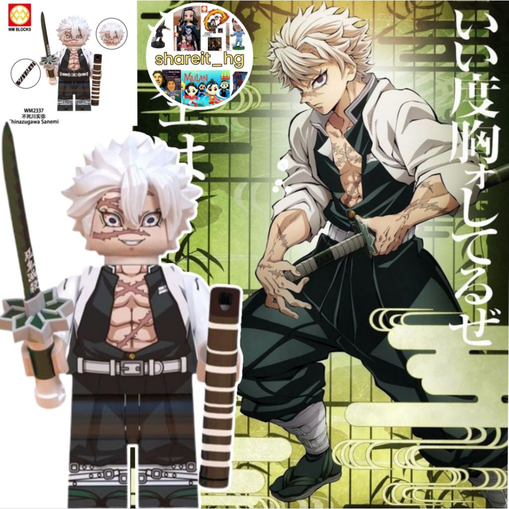 WM Blocks Demon Slayer, Sanemi