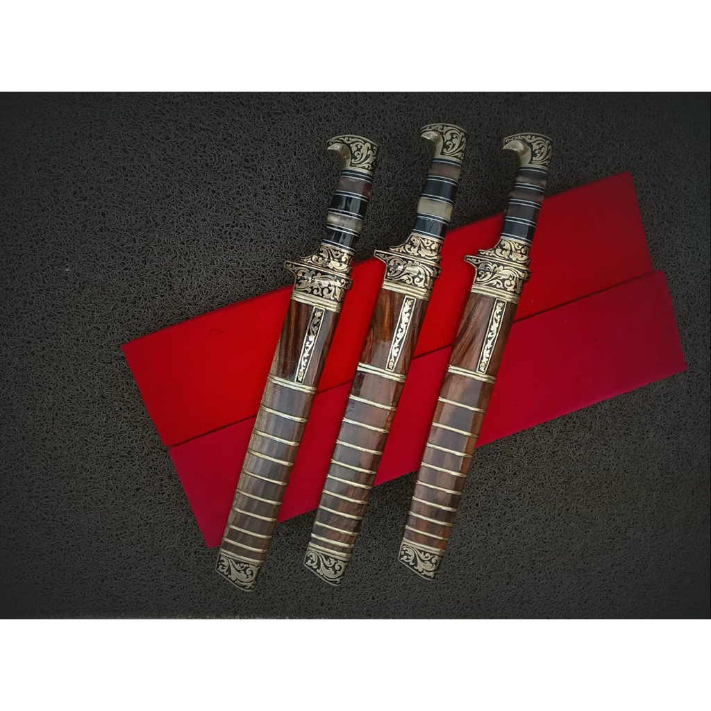 Golok Sembelih Premium Bohler K110 HARUKA Handle Tanduk Kerbau