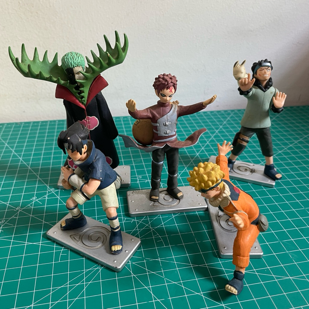 Figure Naruto 1 Set (5Pcs) Bekas Preloved