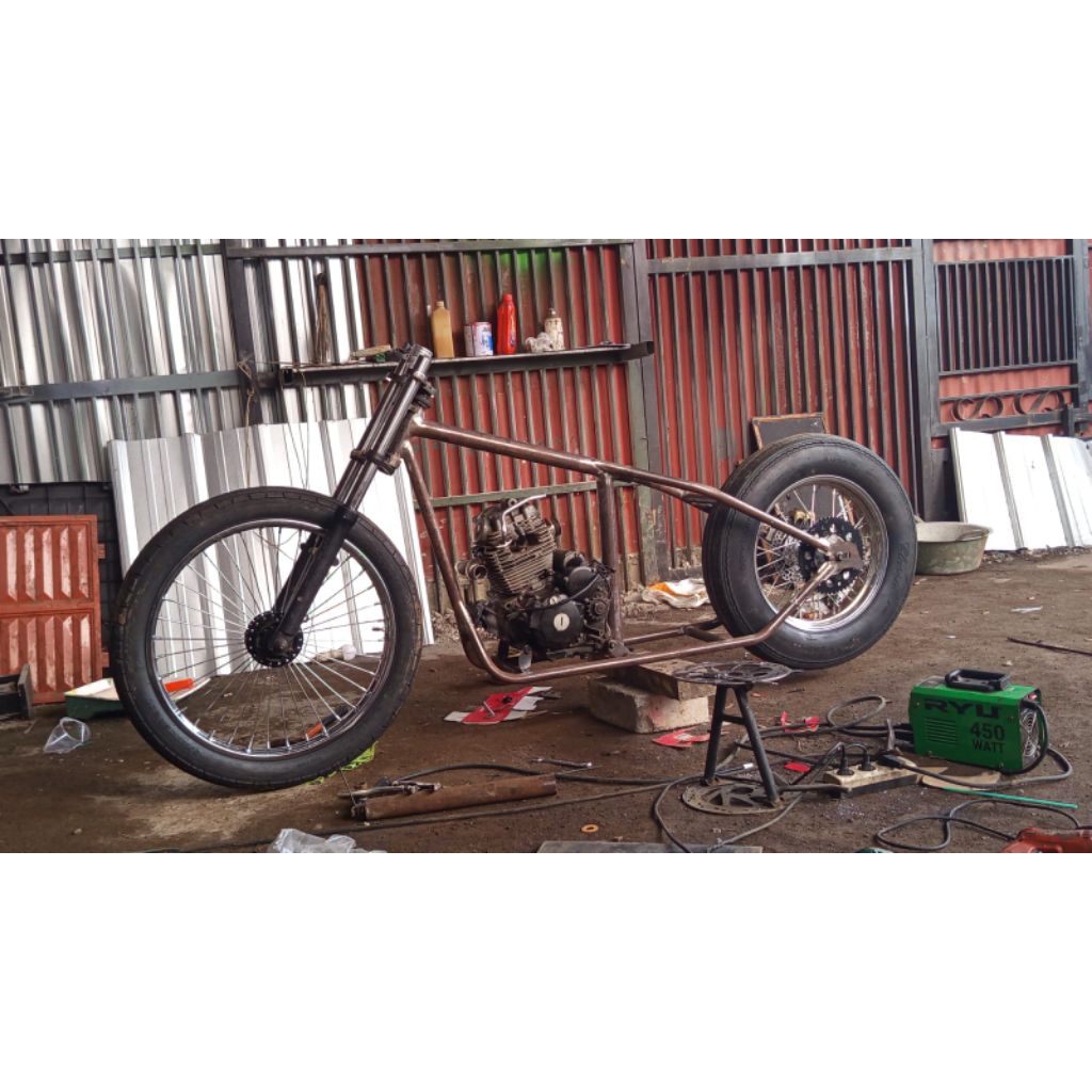 frame chopper miyabi Rangka Chopper motor