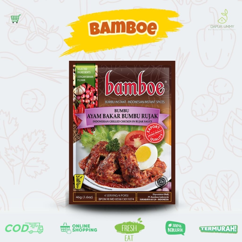 BAMBOE • Ayam Bakar Bumbu Rujak