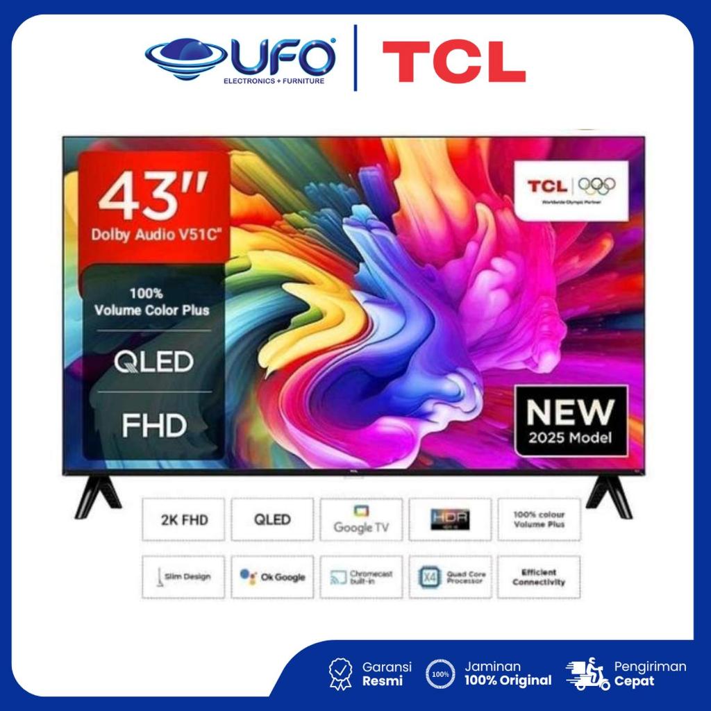 QLED TV TCL 43 inch 43V51C