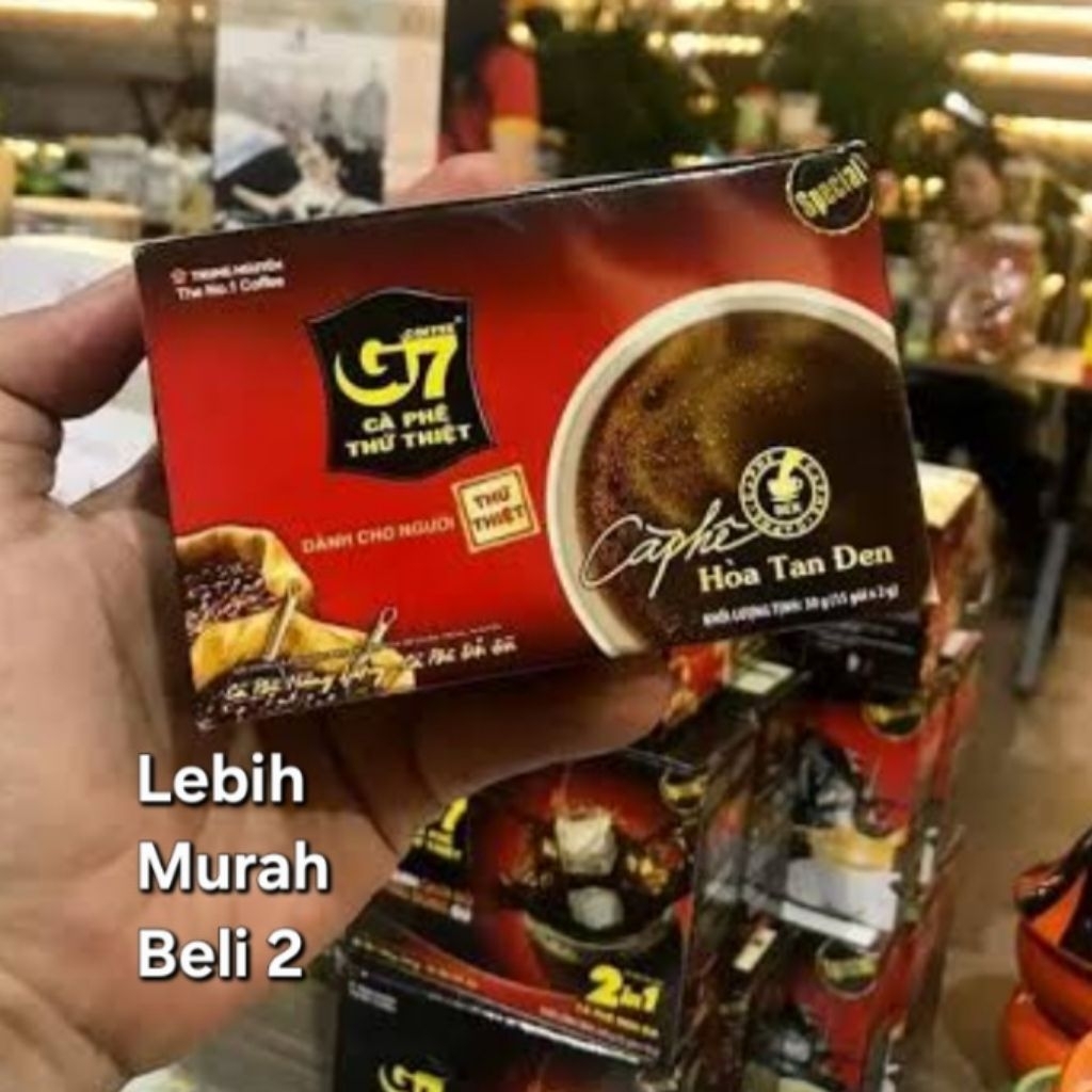 G7 Black Coffee 30gr (Vietnam)