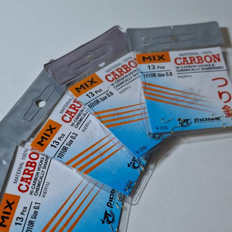 Kail Carbon Mix 1010R Emas Tersedia Ukuran [ No. 0.1 ] [ No. 0.3 ] [ No. 0.6 ] [ No. 0.8 ]