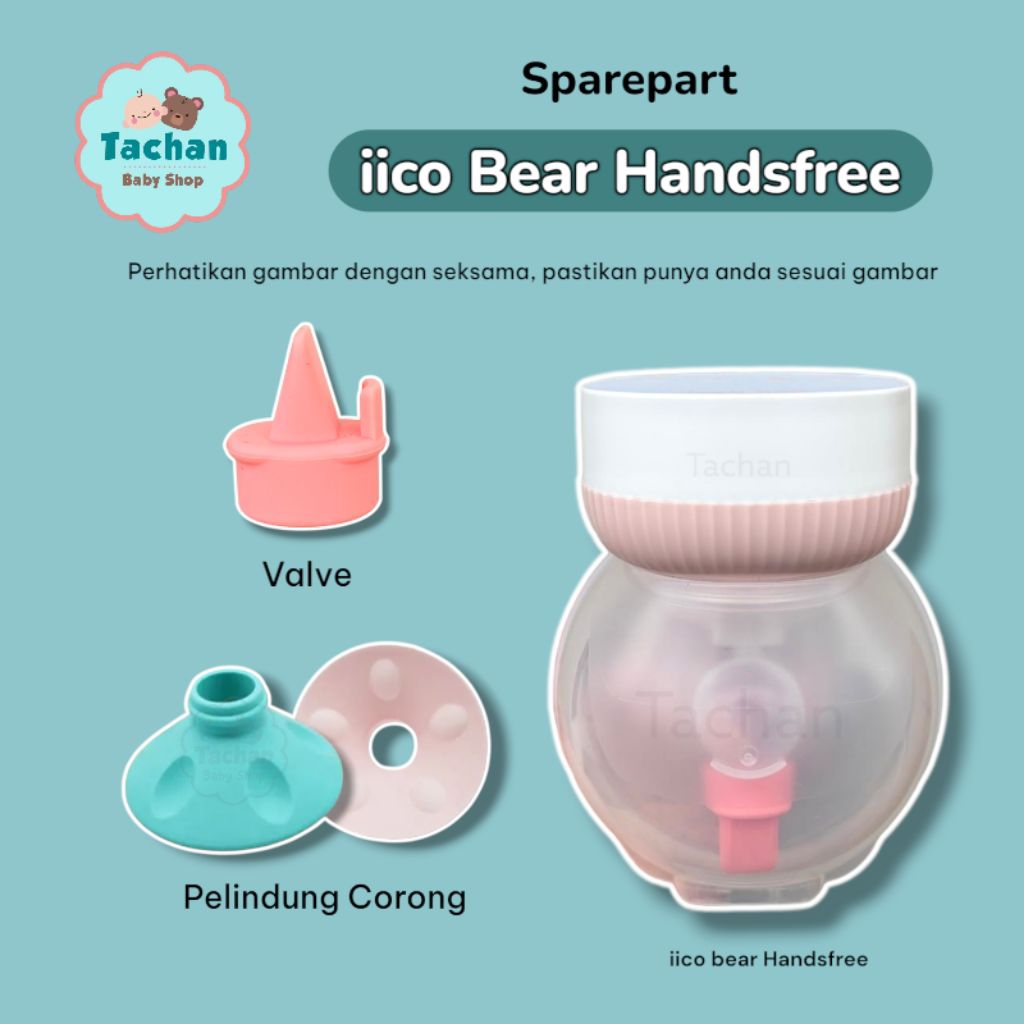 iico Bear Handsfree Sparepart Pompa asi Iico bear type handsfree/ Valve iico bear handsfree/ Bantala