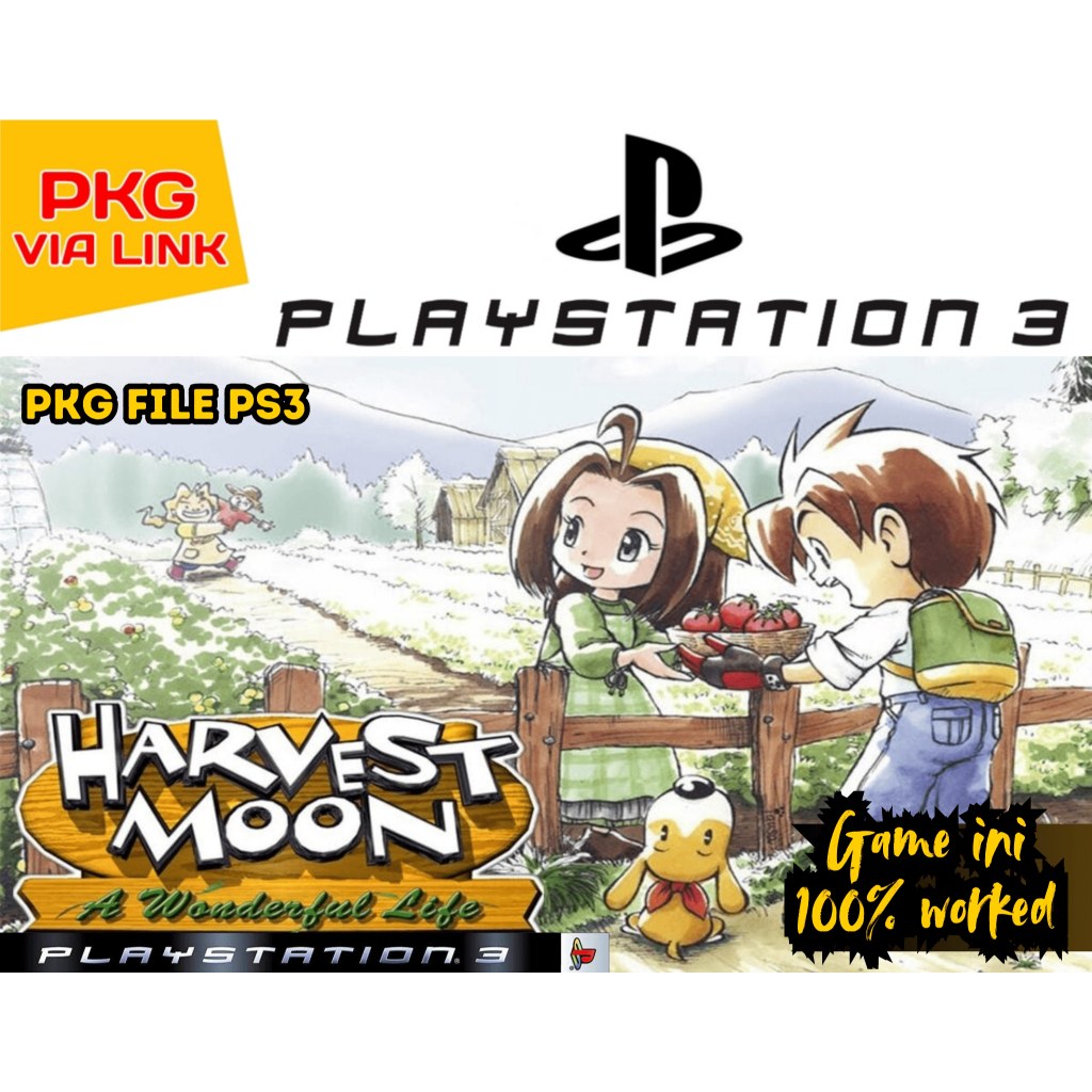 ( TERBARU ) VIA LINK HARVEST MOON GAME PS3 CFW HFW HEN