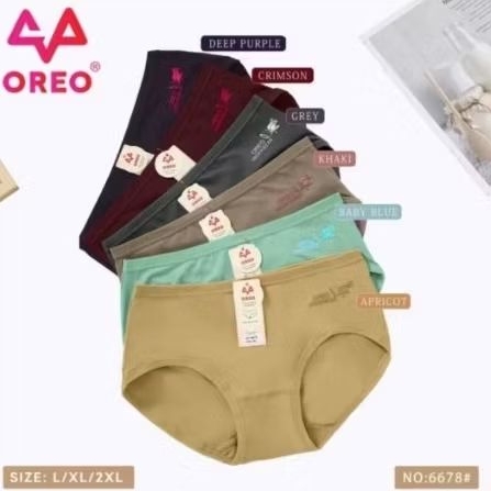 6 pcs cd oreo art 6678 super soft karet kecil