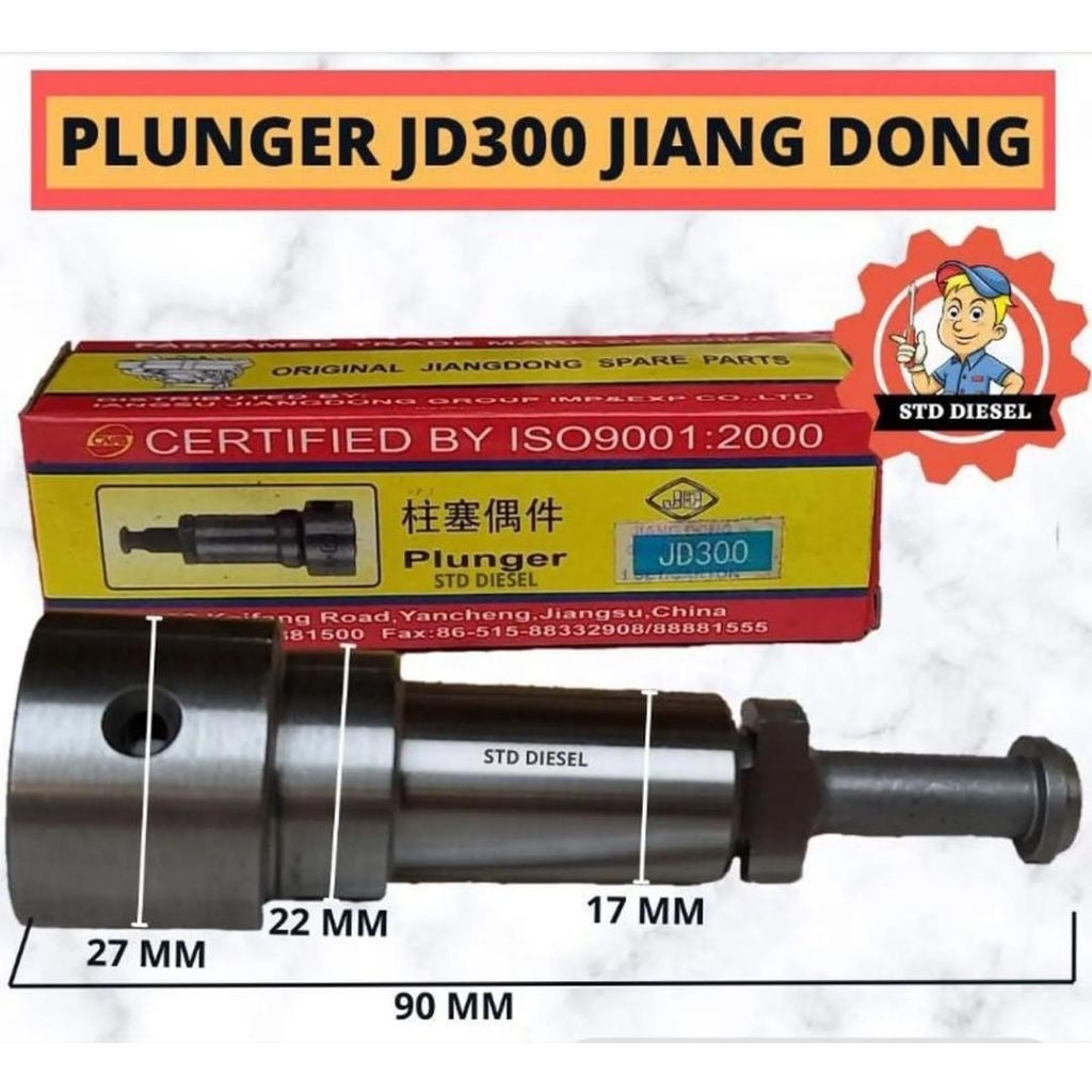 plunyer mesin diesel jiangdong 30 pk ORIGINAL JD300