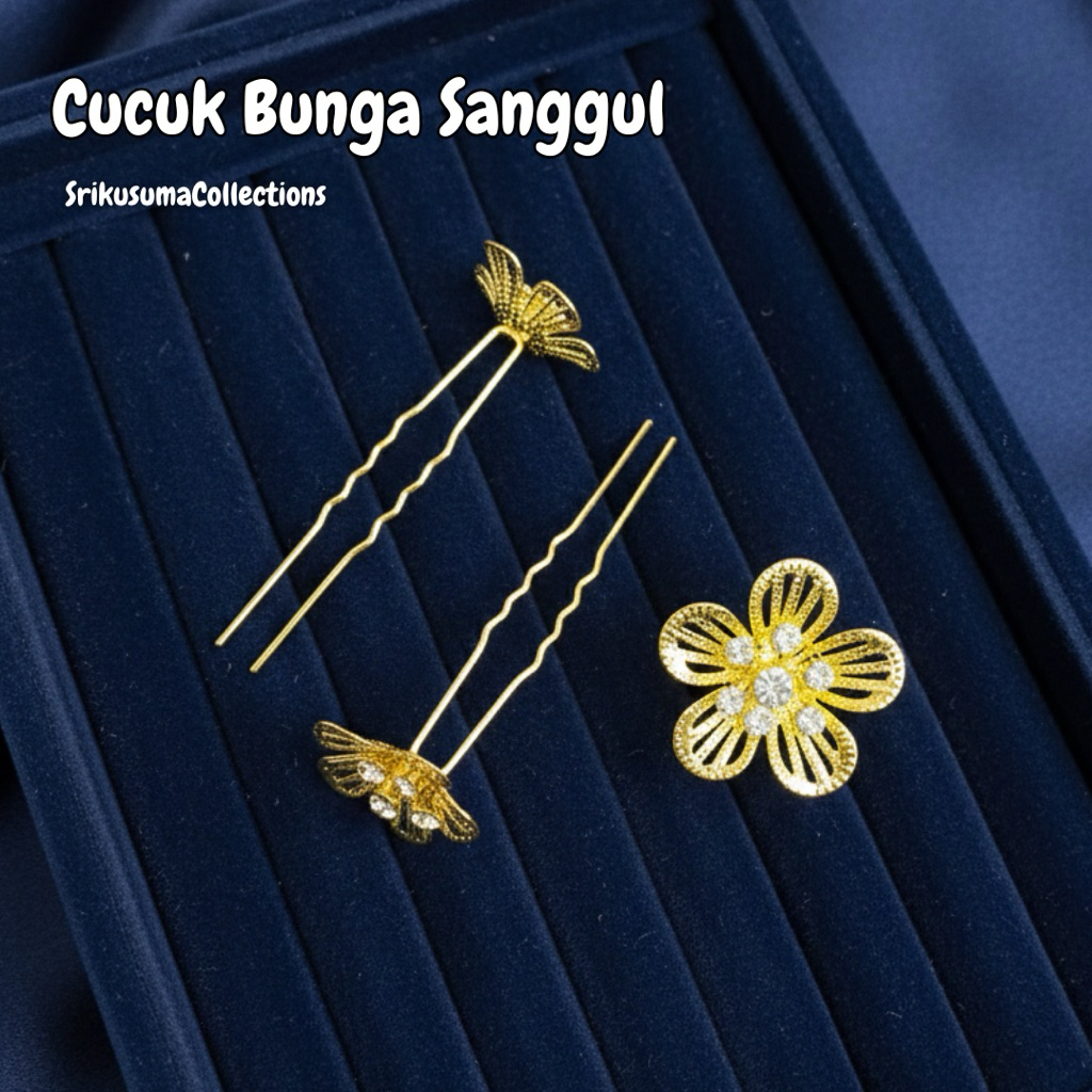 Cucuk Sasak Bunga Sanggul // Cucuk Sanggul Mini