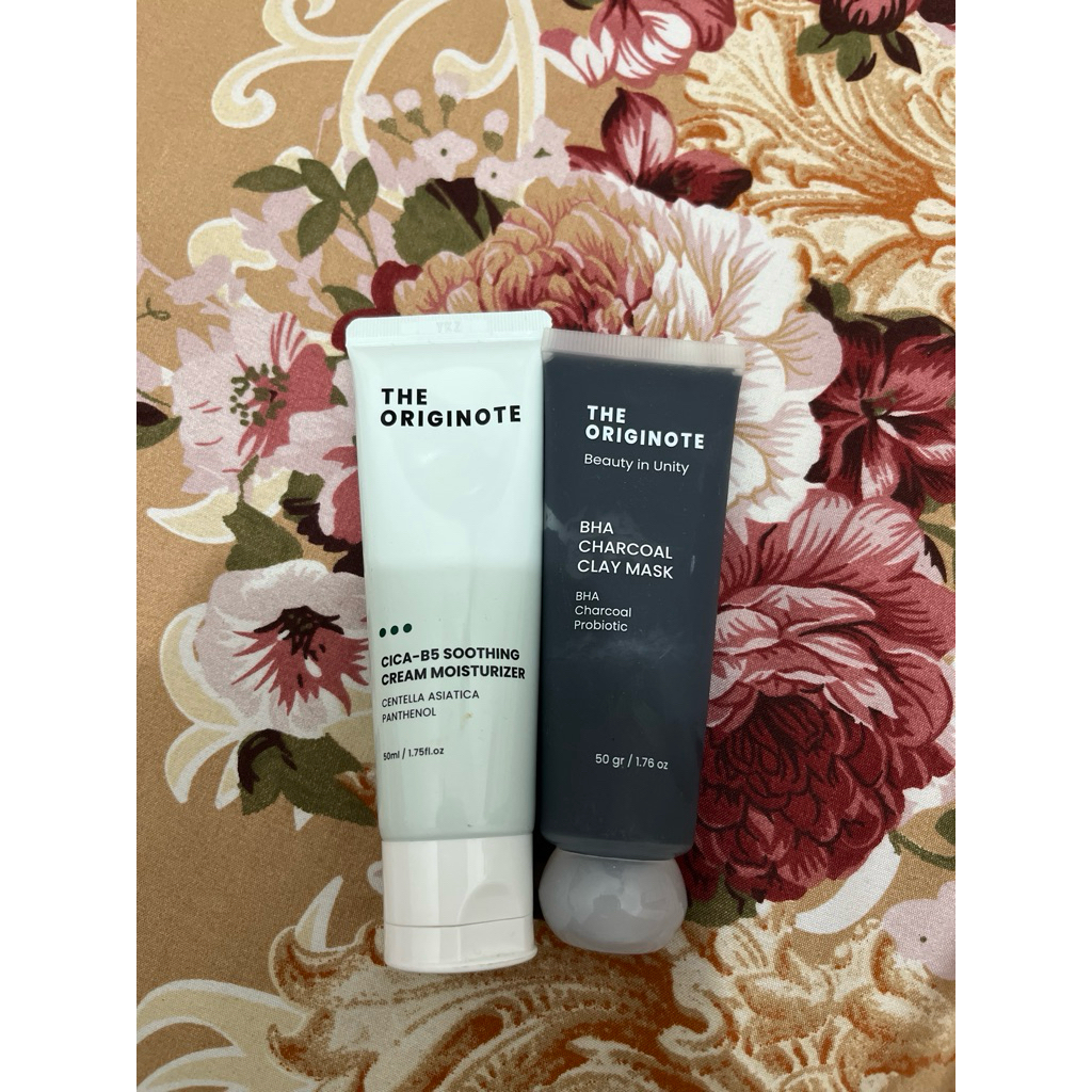 preloved the originote moisturizer dan clay mask
