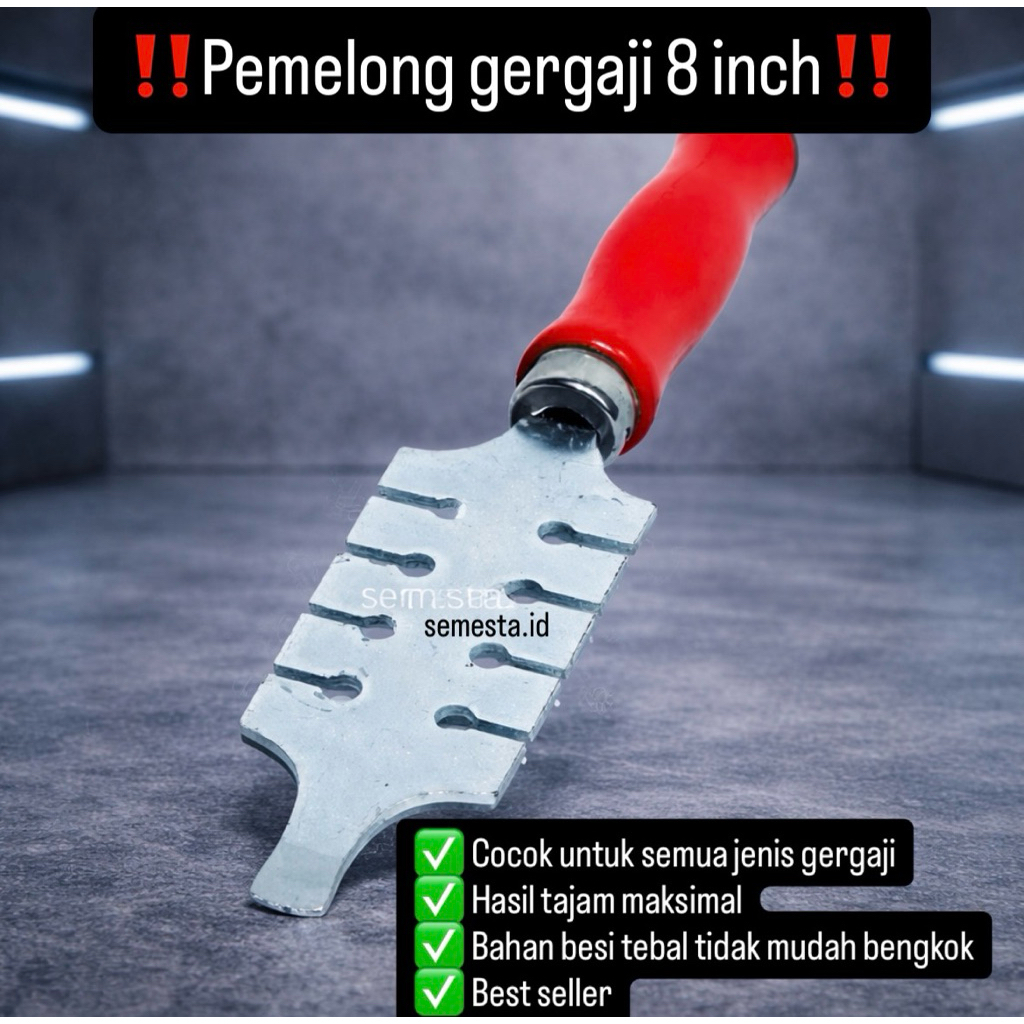 Pemelong Gergaji 8”l Alat Pembuka Mata Gigi Gergaji l Siwalan Gergaji l Saw Teeth Modify | Siwalan g