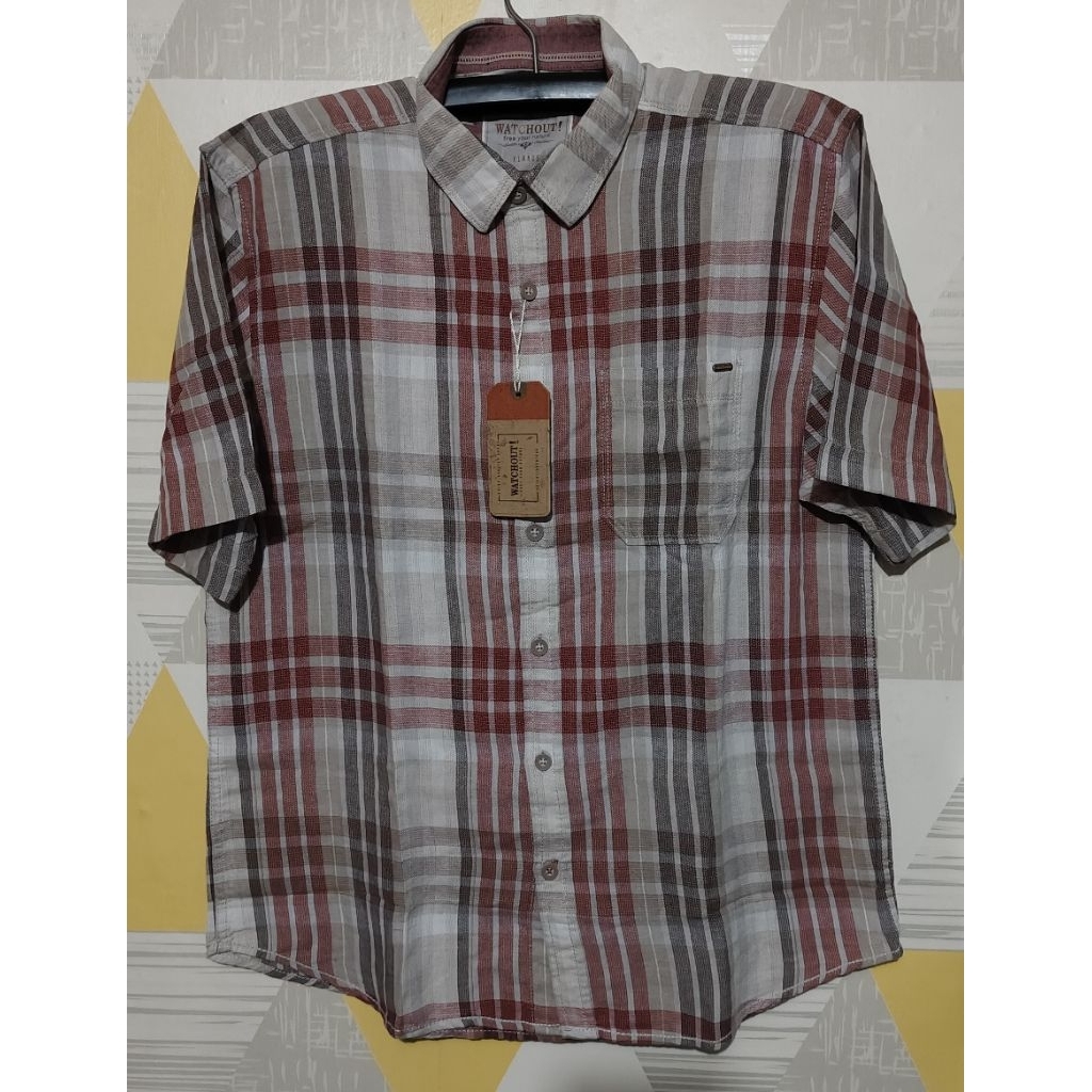 kemeja WATCHOUT original size XL (LD 116cm)