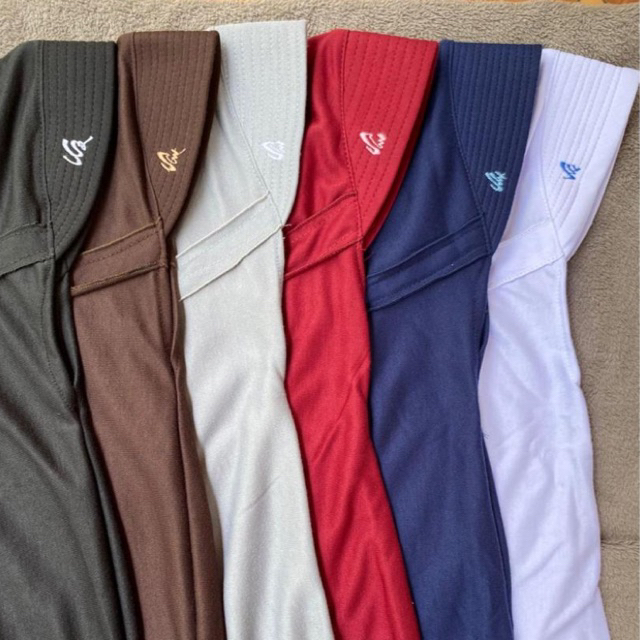 kerudung sekolah anak hijab instan rabbani kw innova lx pita serut samping