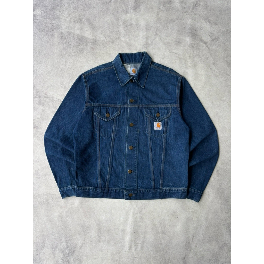 carhartt trucker jacket vintage 90's JU708 size M (66x58)