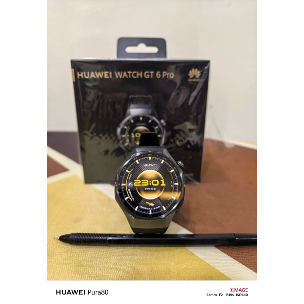 HUAWEI WATCH GT 6 Pro Black second