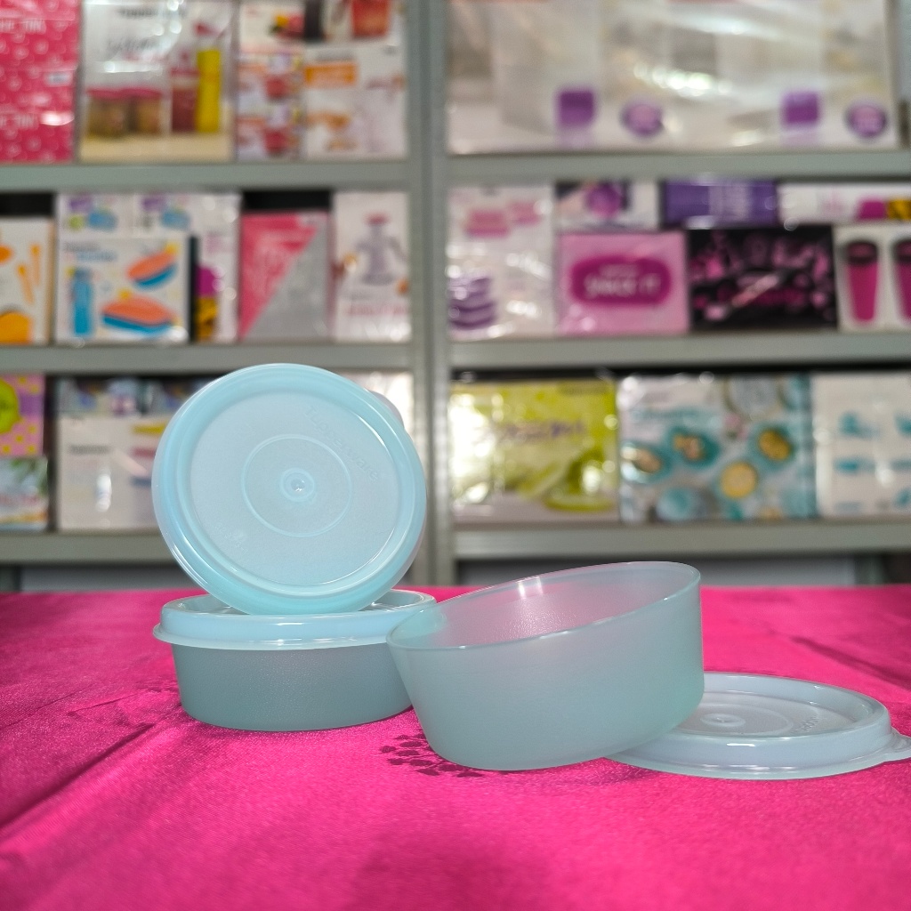 Tupperware Small Round Container (3 pcs) | Wadah Mini Serbaguna