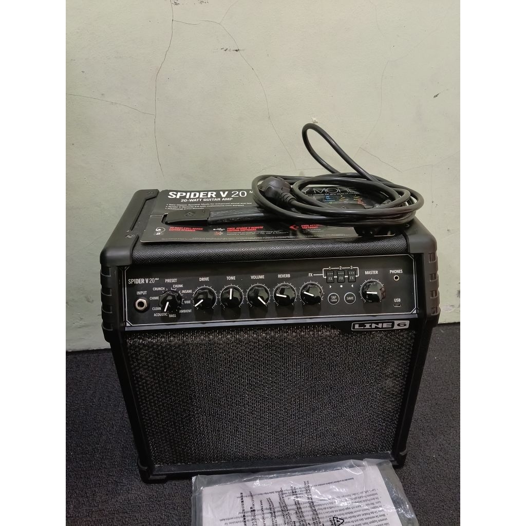 Ampli Spider V20 mkll line 6