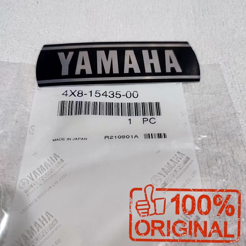 Emblem Stiker Blok Bak Mesin RXS YT115