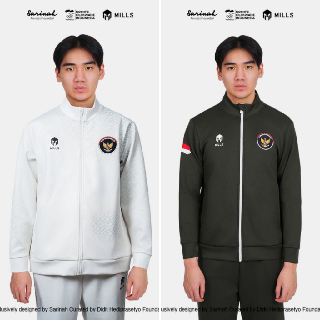 MILLS Jaket Tim INDONESIA SEA Games Track Jacket 01700266