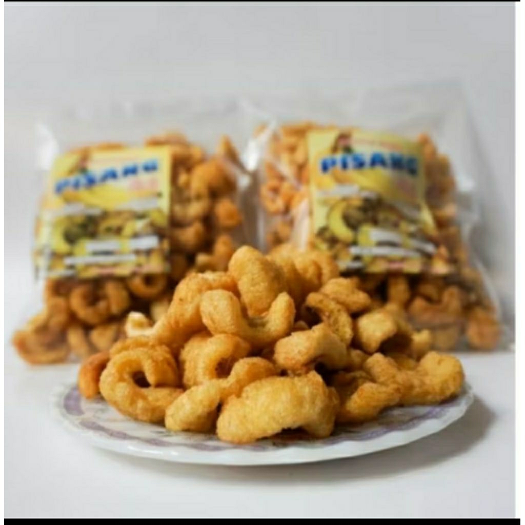 Rambak pisang, pisang oven manis renyah