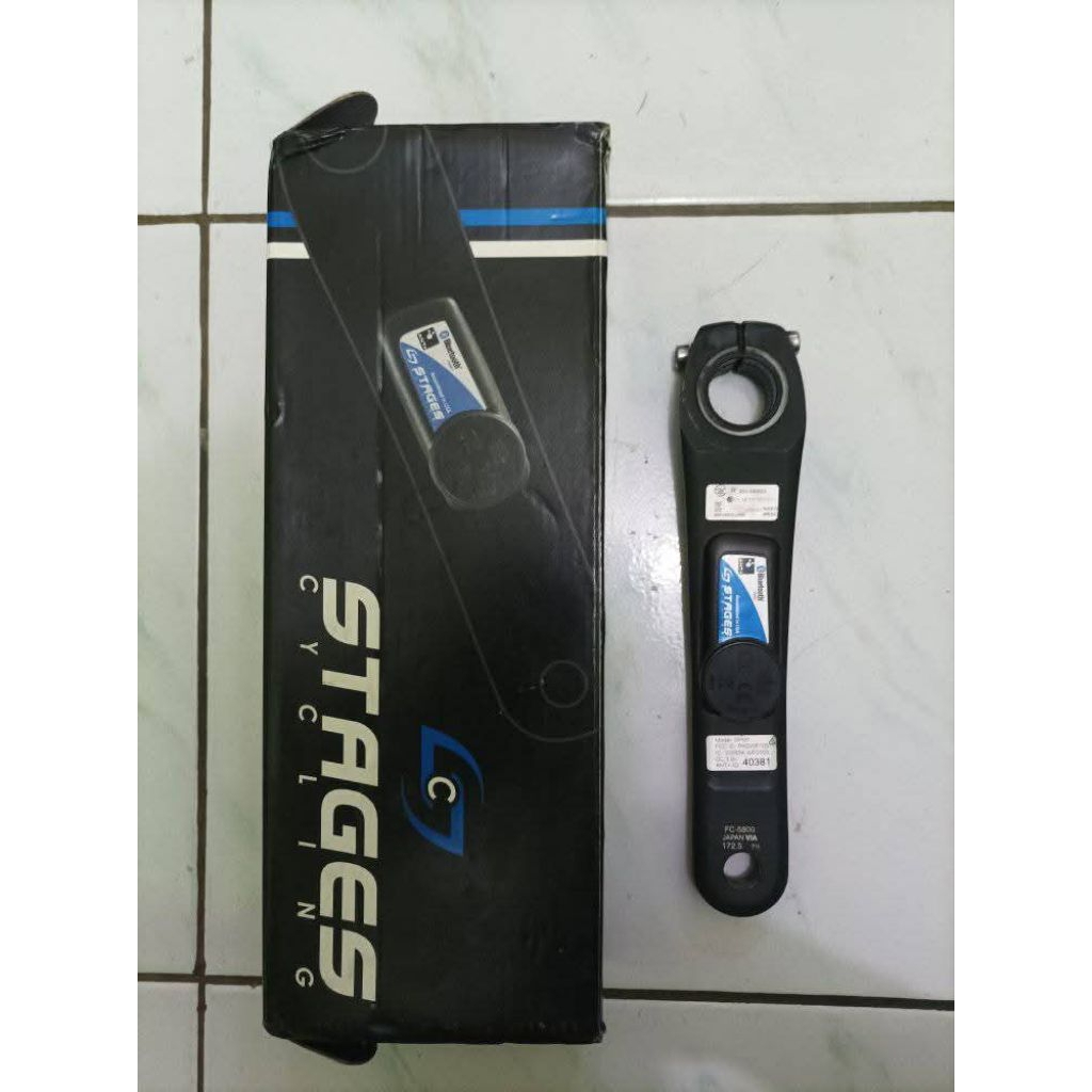 crank power meter stages cycling shimano 105 172.5mm