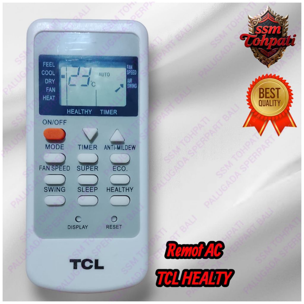 REMOT AC TCL HEALTY | REMOT AC TCL ANTI MILDEW
