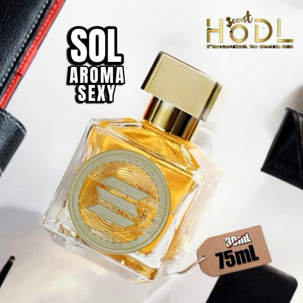 Hodl Scent Parfum Eau De Perfume 75 ml Tahan Lama SOLANA Pria Wanita