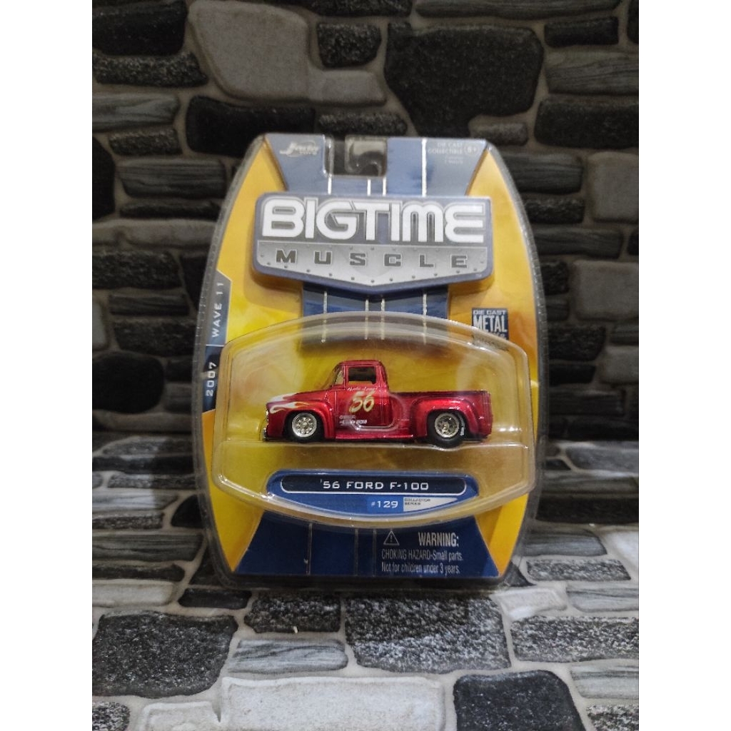 Jada Toys Bigtime Muscle '56 Ford F-100 - Blister Segel