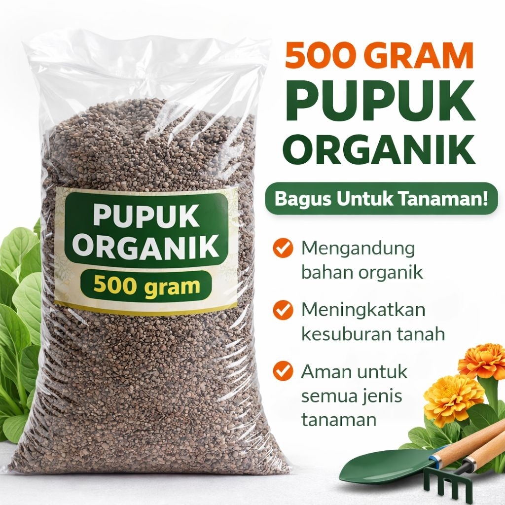 pupuk organik petroganik 500 gram
