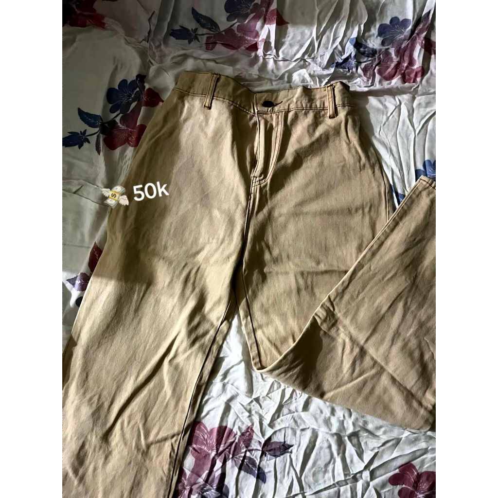 jeans coklat