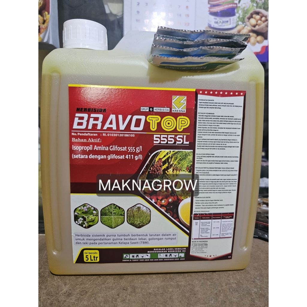 Racun rumput HERBISIDA BRAVOTOP 555 SL