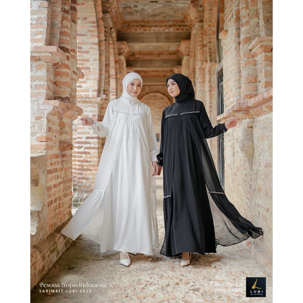 Lubi SALE Gamis Ayaskara Gamis Terbaru Gamis Lebaran Gamis 2026 2027 Gamis Putih Gamis Hitam Gamis M