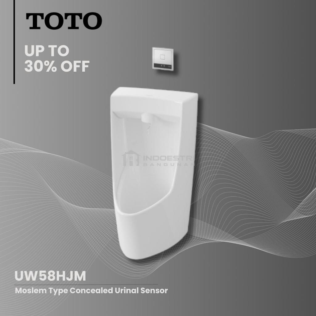 Urinal Sensor TOTO UW58HJM Moslem Type Urinal TOTO Sensor (Automatic)