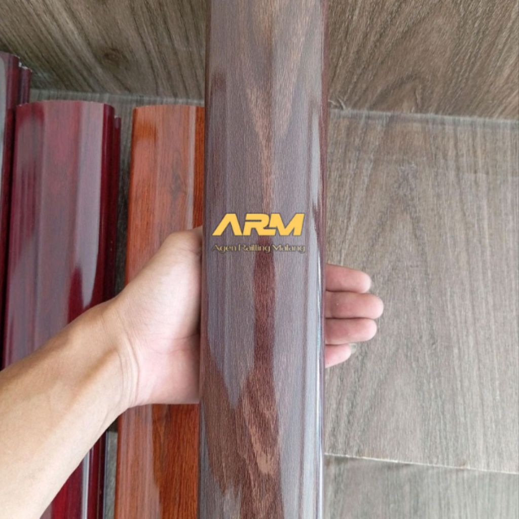 Handrailing PVC/Pegangan PVC Tiang Railing Tangga/pvc murah/pegangan railing tangga murah