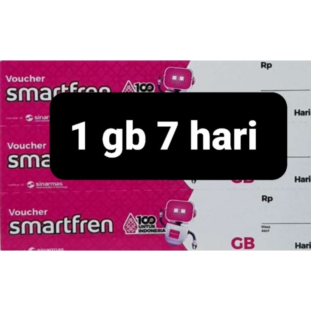 voucher smartfren unlimited fup 1 gb 7 hari