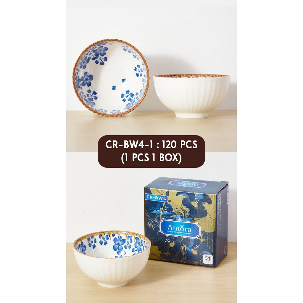 MANGKOK KERAMIK KOTAK ISI 1