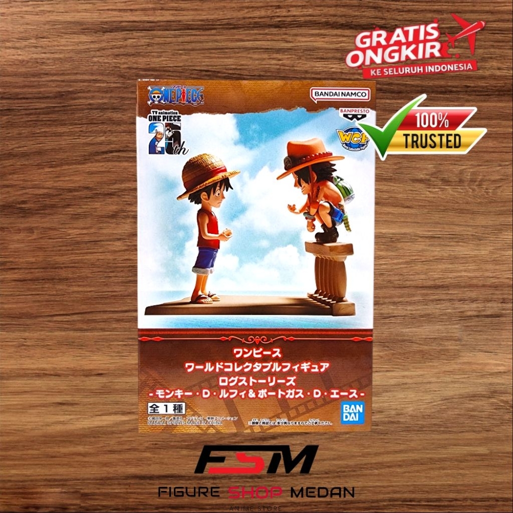 WCF Log Stories Monkey D Luffy Vs Portgas D. Ace One Piece